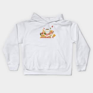 Cozy Reading Time Kids Hoodie